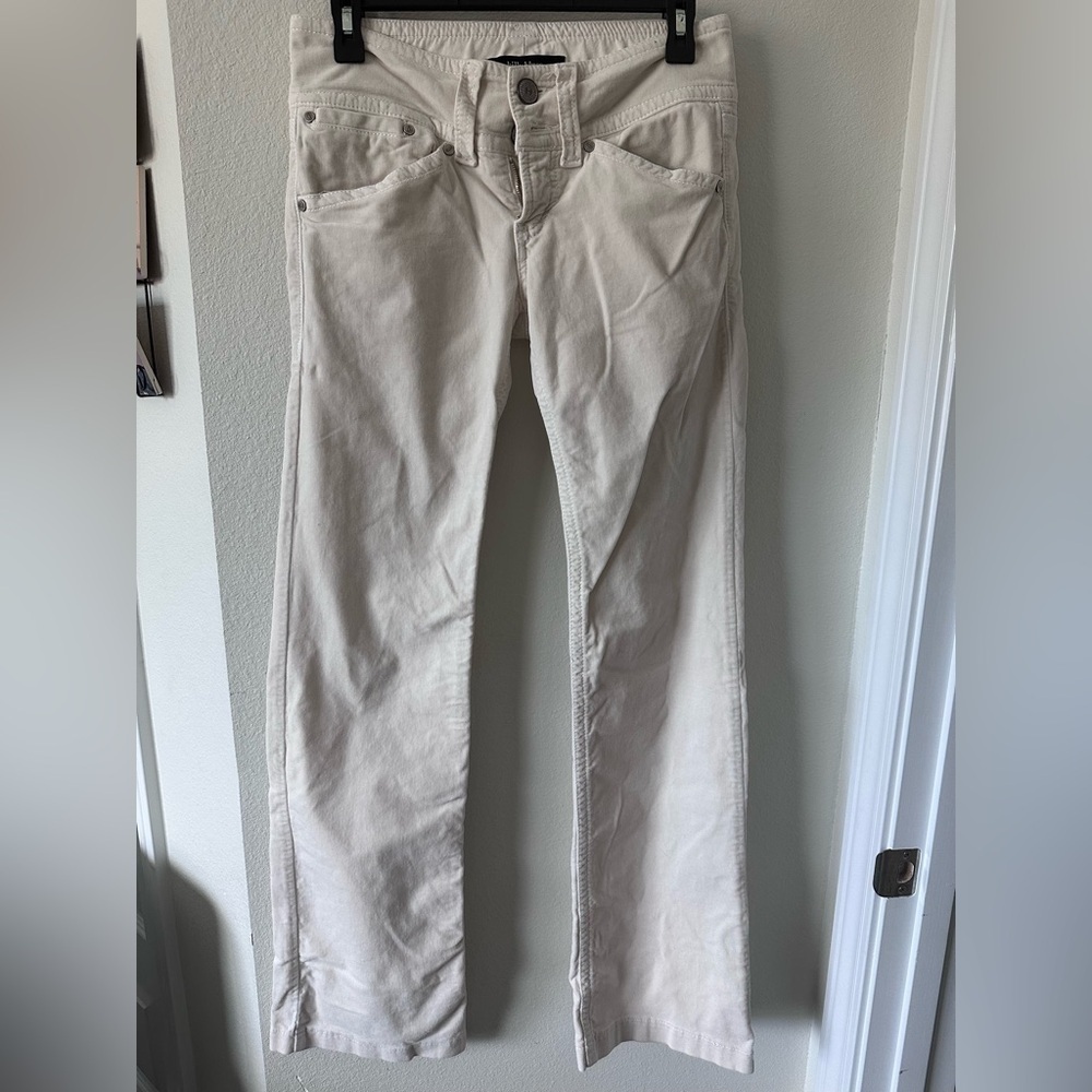 Billy Blues Beige Straight Leg Women's Jeans